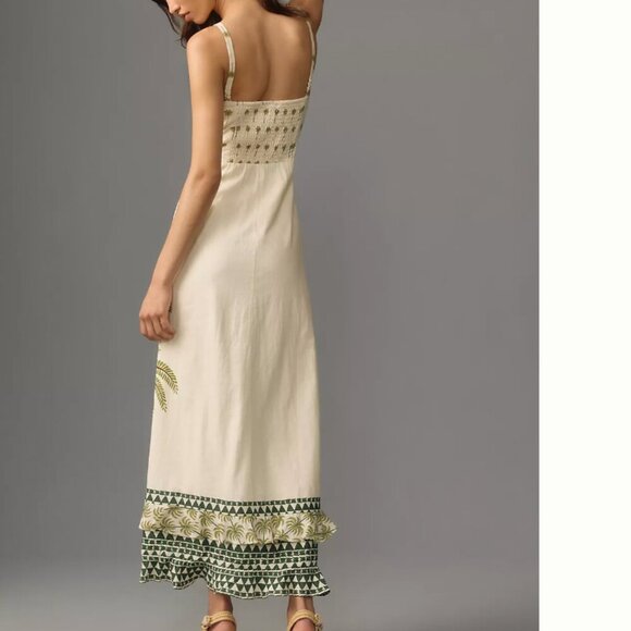 FARM Rio Sleeveless Ruffle-Hem Maxi Dress - Picture 2 of 14